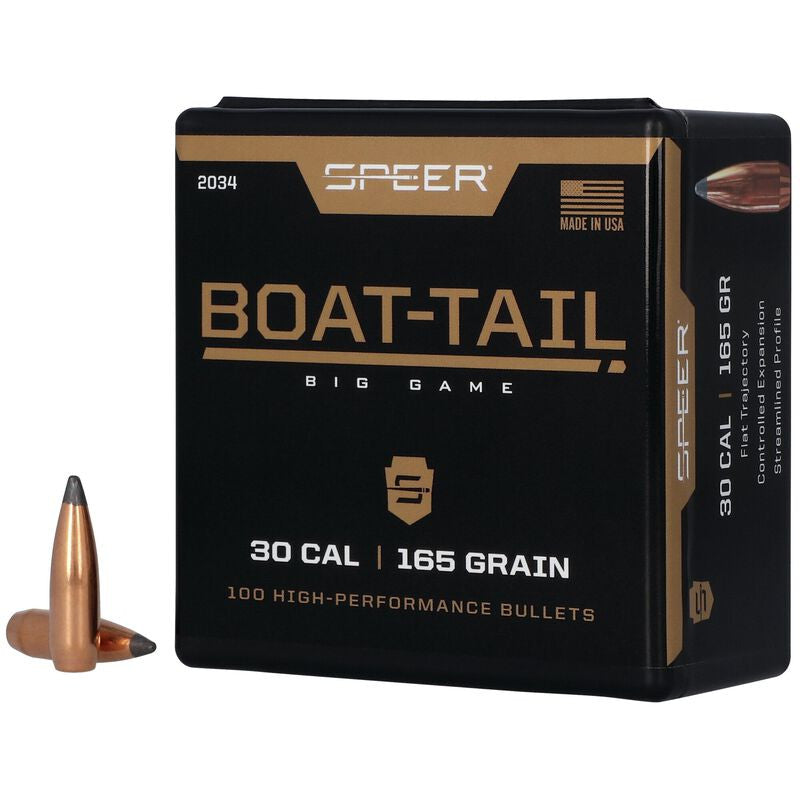 Puntas de bala SPEER Boat-Tail - .308" - 165 grains (2)