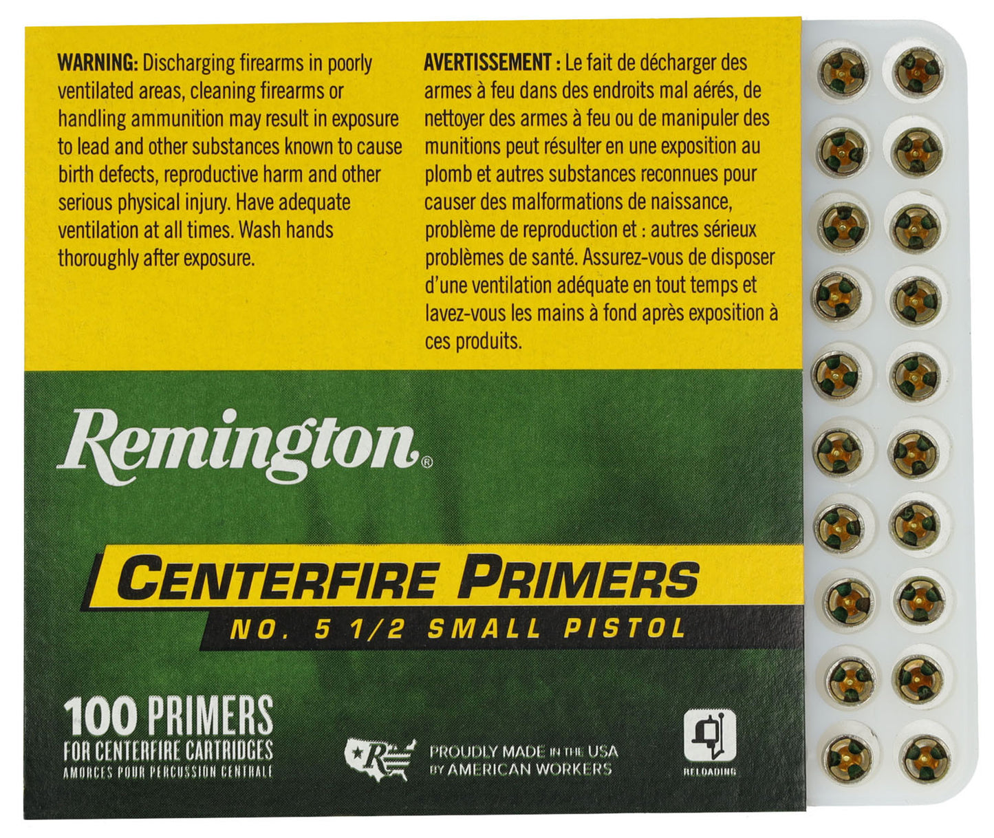 PISTONES REMINGTON 5-1/2 SMALL PISTOL
