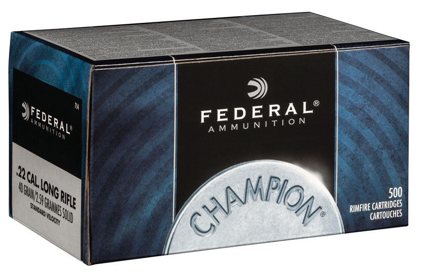 BALA FEDERAL Champion Target - VELOCIDAD ESTANDAR - .22LR - 40 grains - LRN (2)