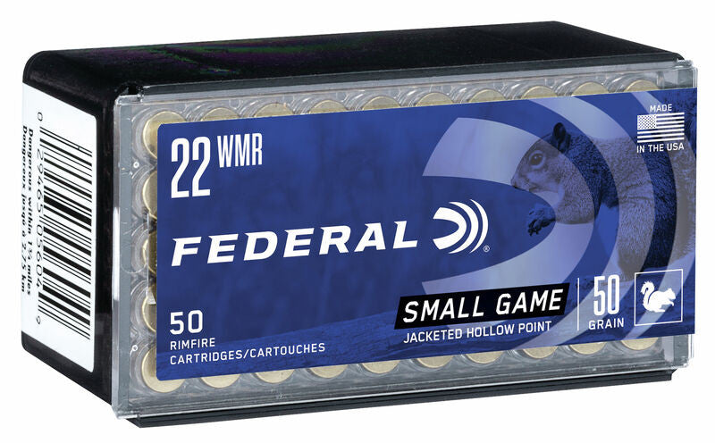 BALA FEDERAL Small Game - .22WMR - 50 grains - JHP & .22WMR - 50 grains - JHP