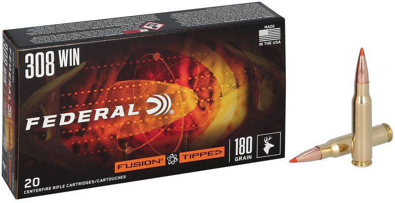 BALA FEDERAL FUSION TIPPED - 308 WIN. - 180 GRAINS (4)