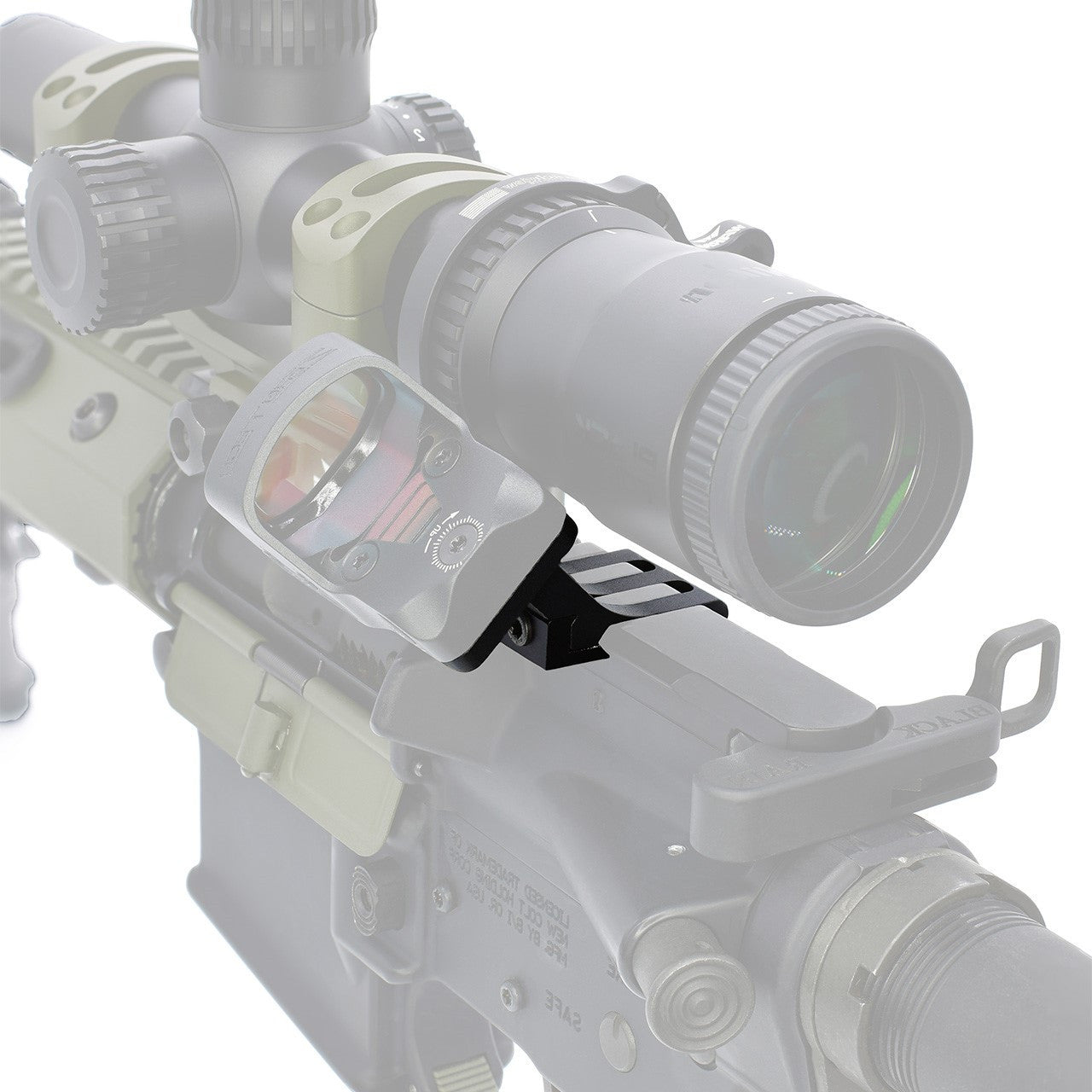 MONTURA PICATINNY LATERAL WARNE RED-DOT 45° PARA REFLEX - ZURDO (2)