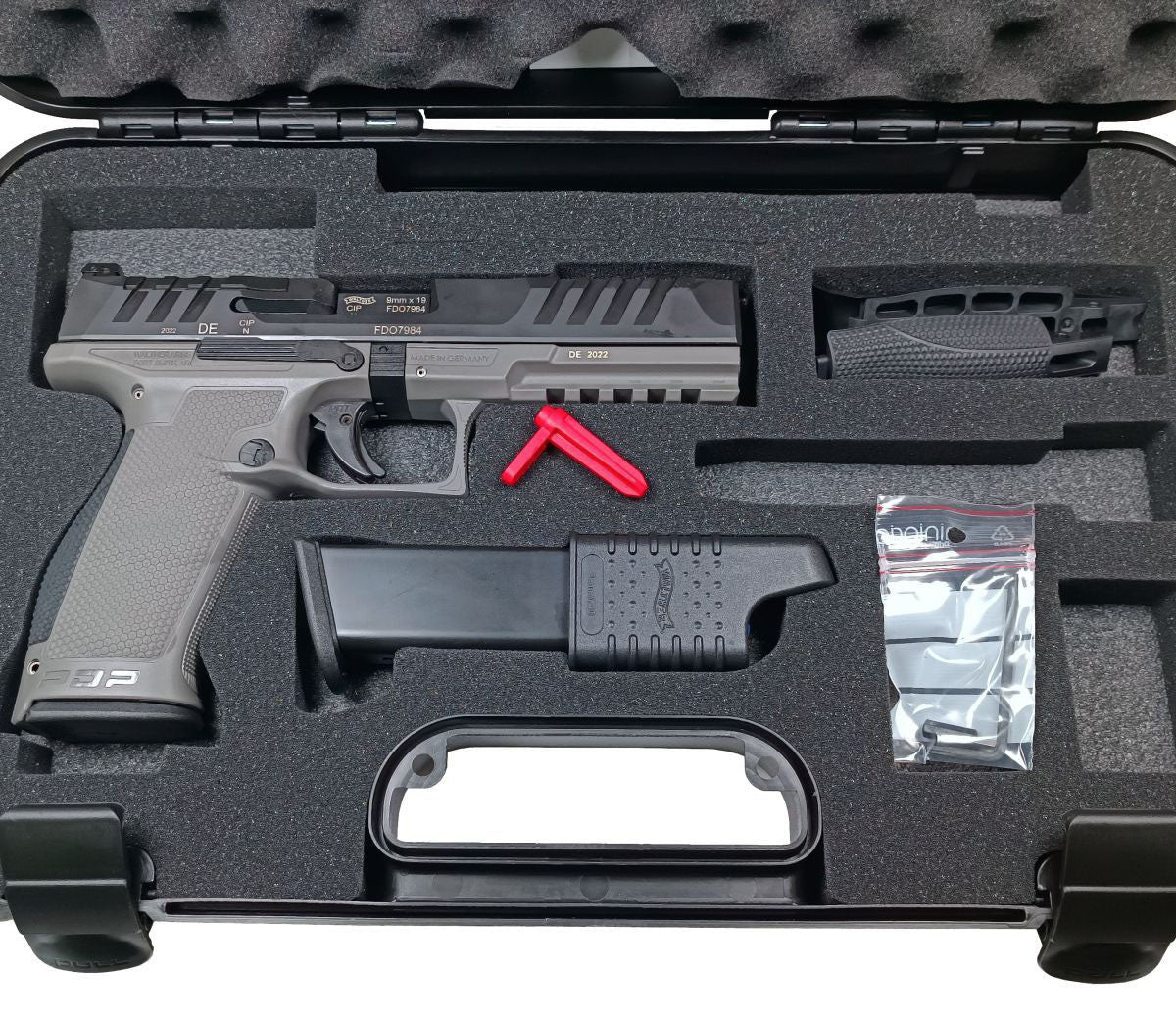 PISTOLA WALTHER PDP 5" OR TUNGSTEN GREY - 9MM. (6)