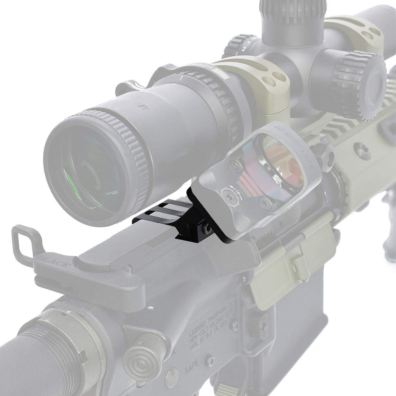 MONTURA PICATINNY LATERAL WARNE RED-DOT 45° PARA REFLEX - DIESTRO (2)