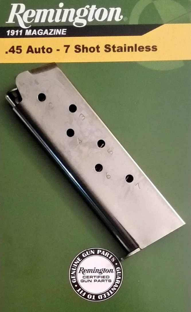 CARGADOR METÁLICO REMINGTON 1911 7R (INOX) - 45 ACP (1)