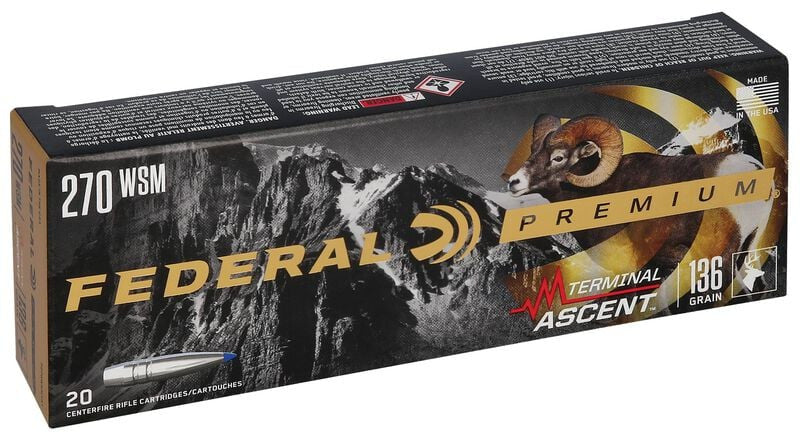 BALA FEDERAL TERMINAL ASCENT - 270 WSM - 136 GRAINS (4)