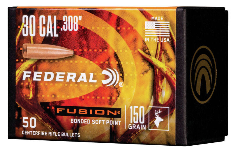 PUNTAS DE BALA FEDERAL FUSION - .308" - 150 GRAINS (2)
