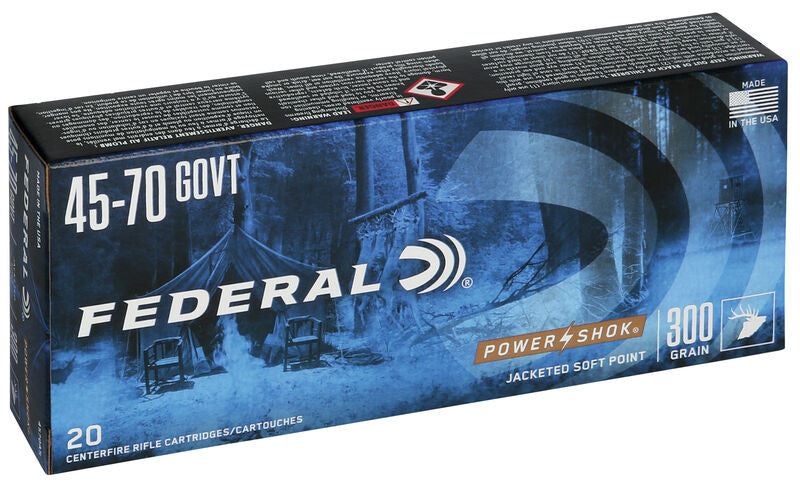 BALA FEDERAL Power-Shok - 45-70 Govt - 300 grains - SP (1)