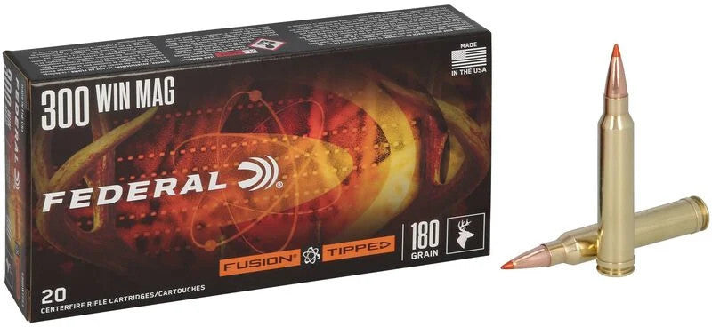 BALA FEDERAL FUSION TIPPED - 300 WIN. MAG. - 180 GRAINS (4)