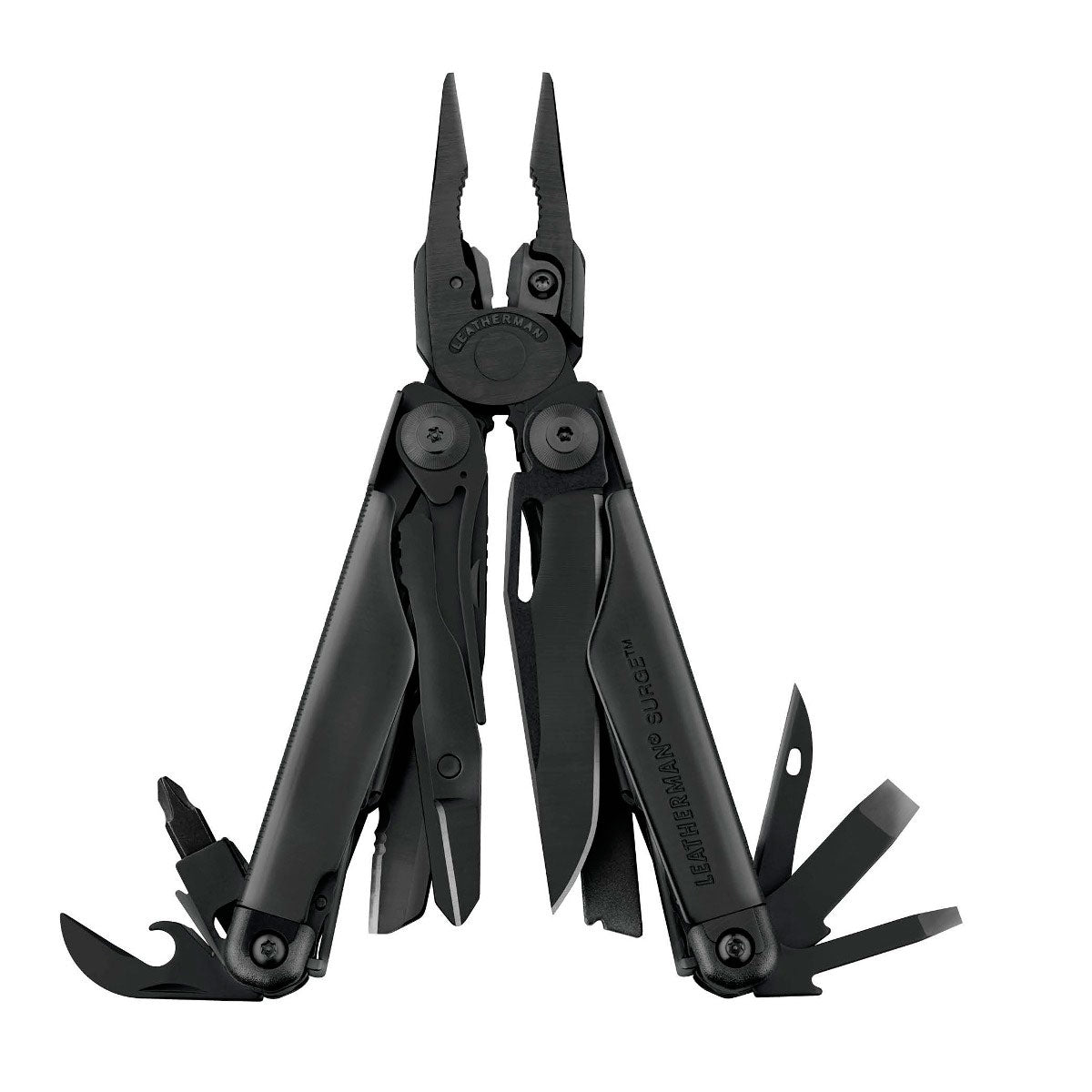 LEATHERMAN SURGE (2) & Surge Black funda Molle