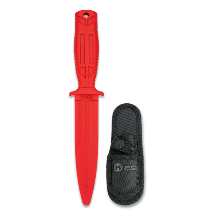 CUCHILLO TACTICO K25 TRAINING (1) & Red