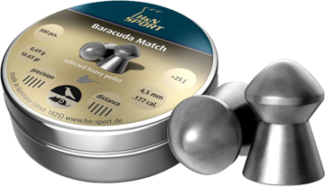 BALINES H&N SPORT BARRACUDA MATCH CAL.4.52mm (400ud)