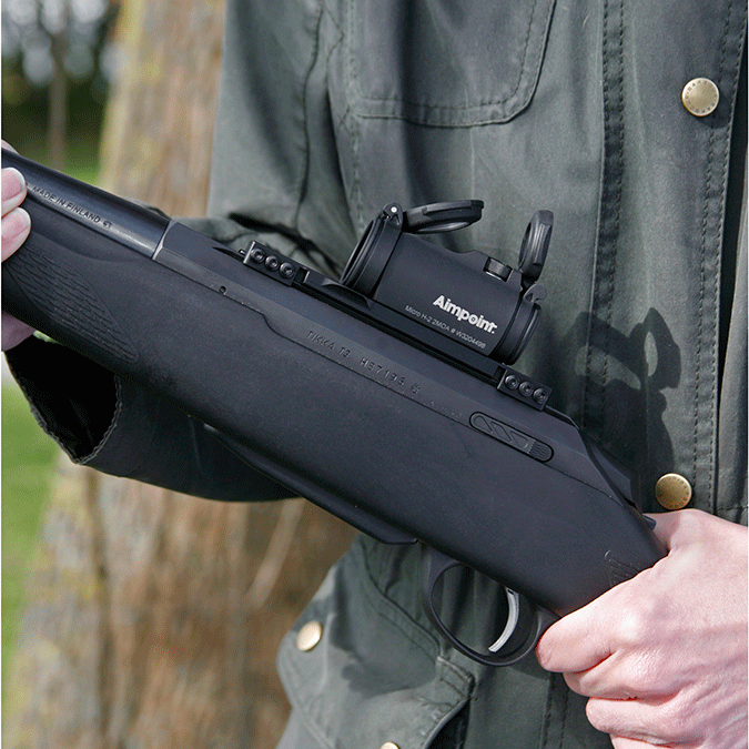 VISOR AIMPOINT PUNTO ROJO MICRO H-2 2MOA TIKKA T3 (3)