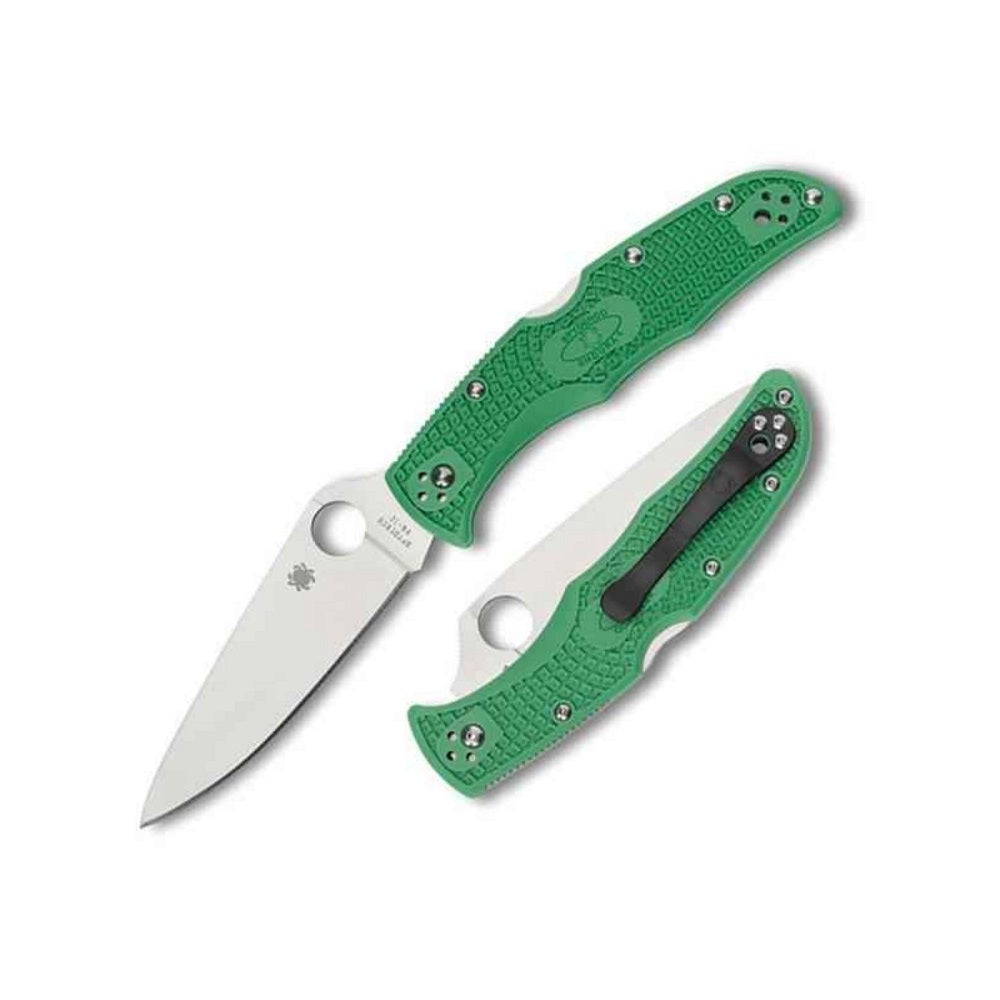 NAVAJA SPYDERCO ENDURA 4 LIGHTWEIGHT FRN (5) & Verde