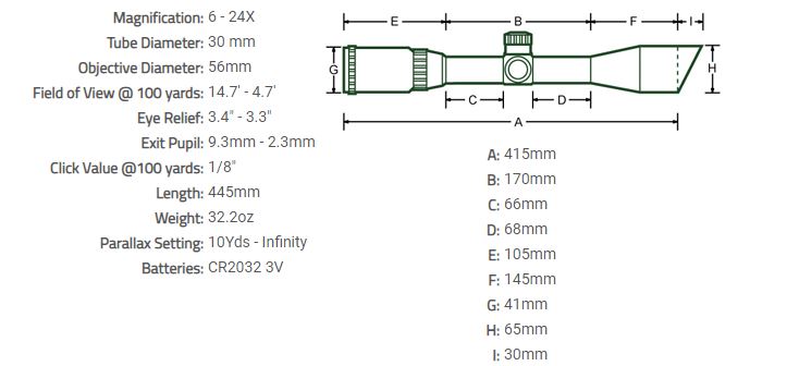 VISOR LEAPERS UTG 6-24X56 AO MIL-DOT 36 COLORES (7)