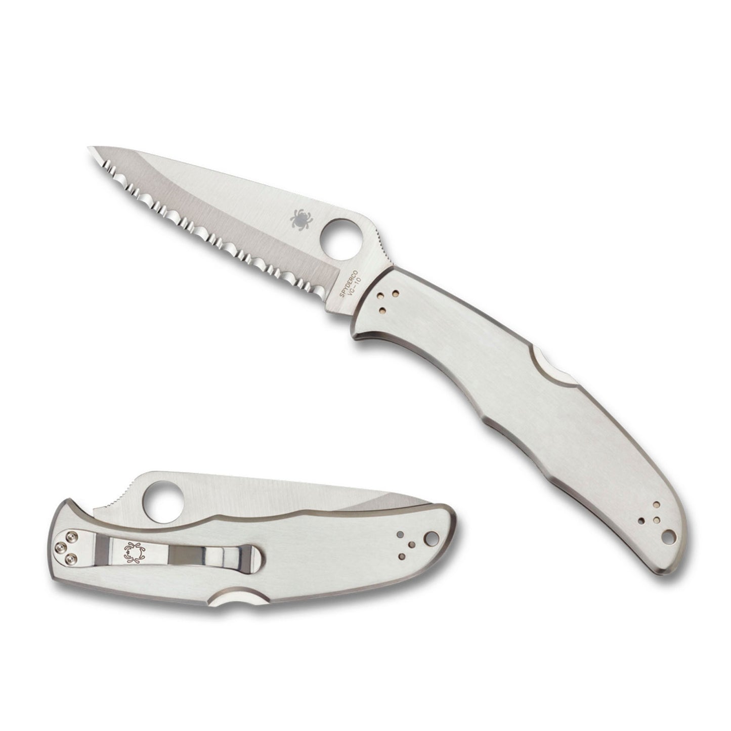 NAVAJA SPYDERCO ENDURA 4 STAINLESS (1)