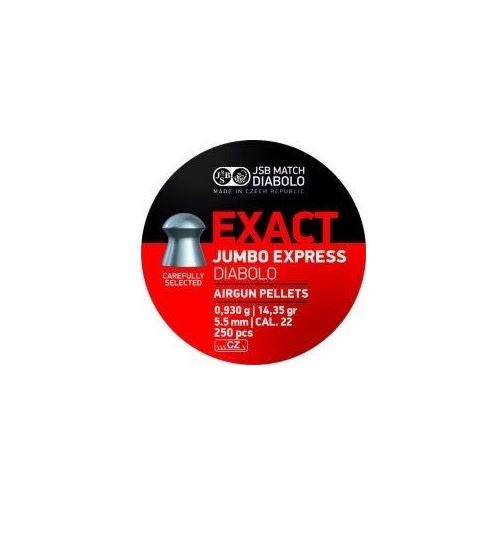 BALINES JSB EXACT JUMBO EXPRESS CAL. 5,5MM (250 ud)