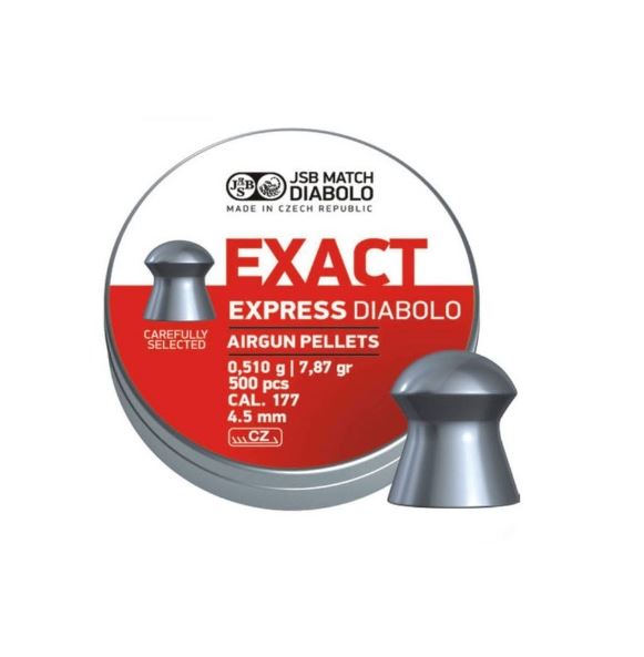 BALINES COMETA EXACT EXPRESS CAL. 4,5MM (500 ud)