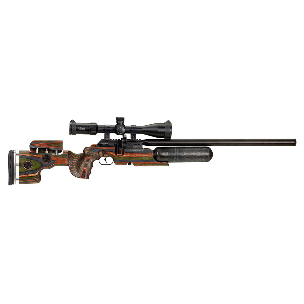 CARABINA PCP FX AIRGUNS CROWN MKII SNIPER (4) & Cal. 5.5mm Laminado Verde GRS