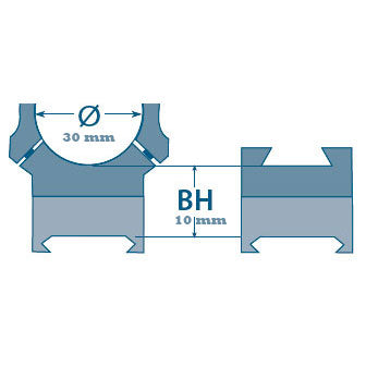 MONTURA APEL 3D PARA PICATINNY 30 MM BH10 (2)