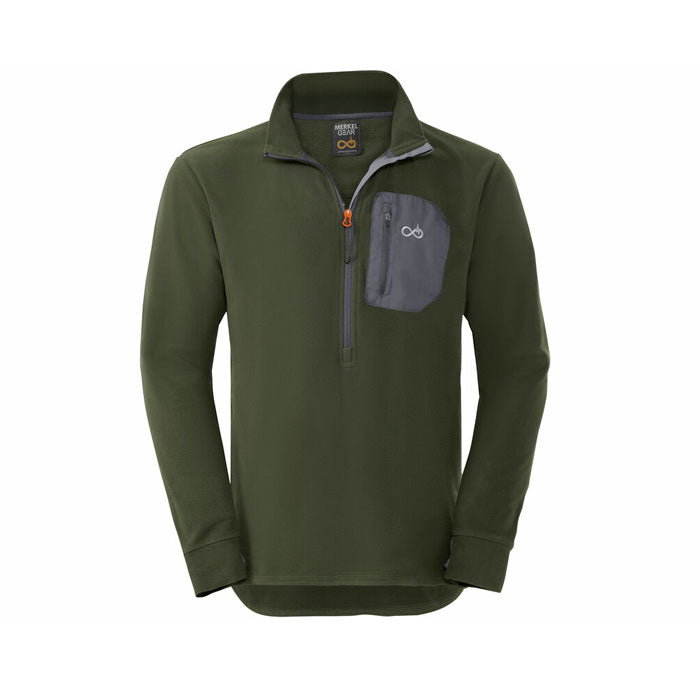 merkel gear MERKEL GEAR BUSHSHIRT III OLIVE MEN SWEATER – Carbin