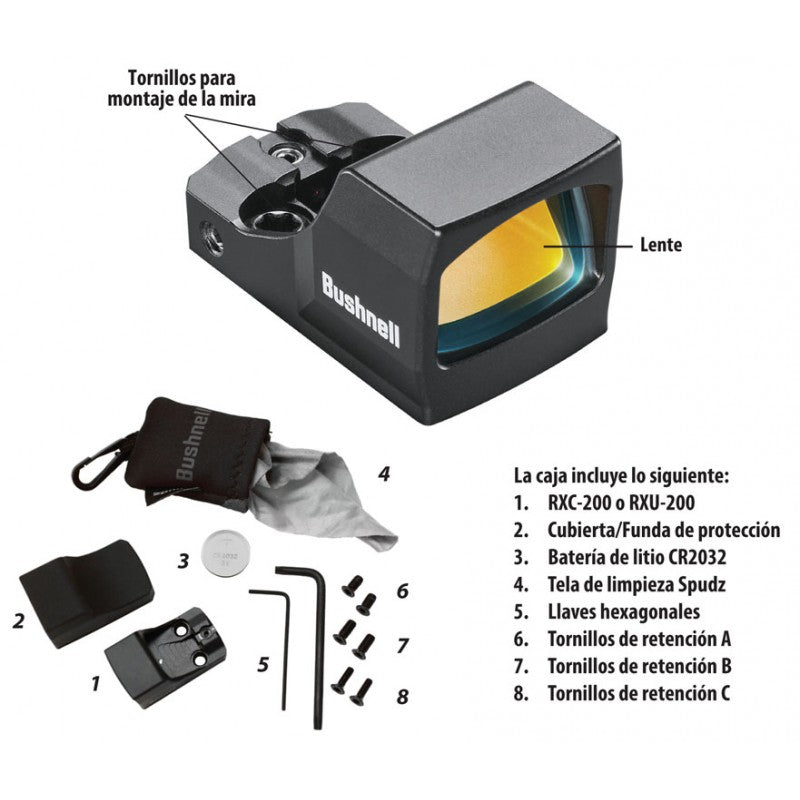 PUNTO ROJO BUSHNELL RXU-200 ULTRA COMPACTO (5)