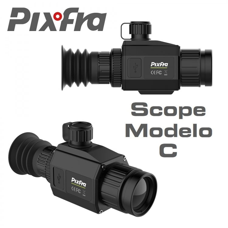 VISOR MONOCULAR TÉRMICO PIXFRA MODELO C (2) & C650