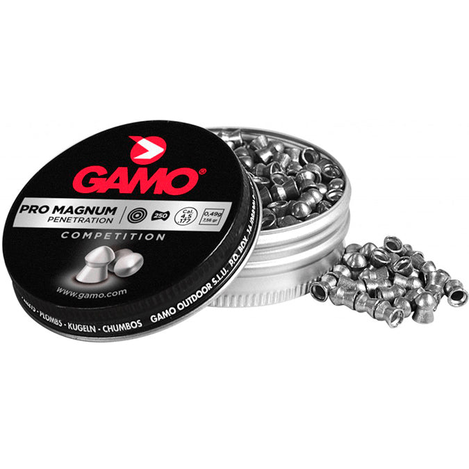 BALINES GAMO PRO-MAGNUM CAL. 4,5MM (750 ud) & Cal. 4.5mm