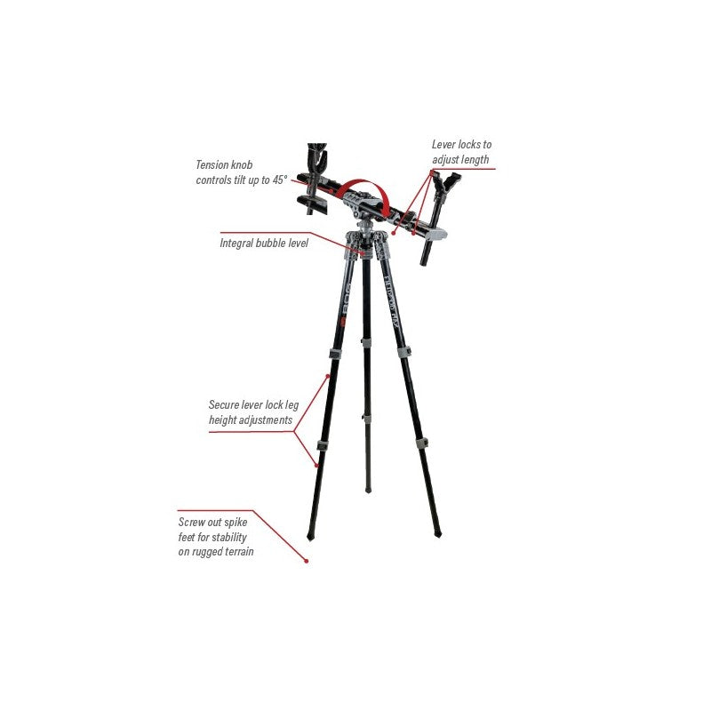 SOPORTE PARA CAZA FIELDPOD MAX BOG DE 50CM A 120CM