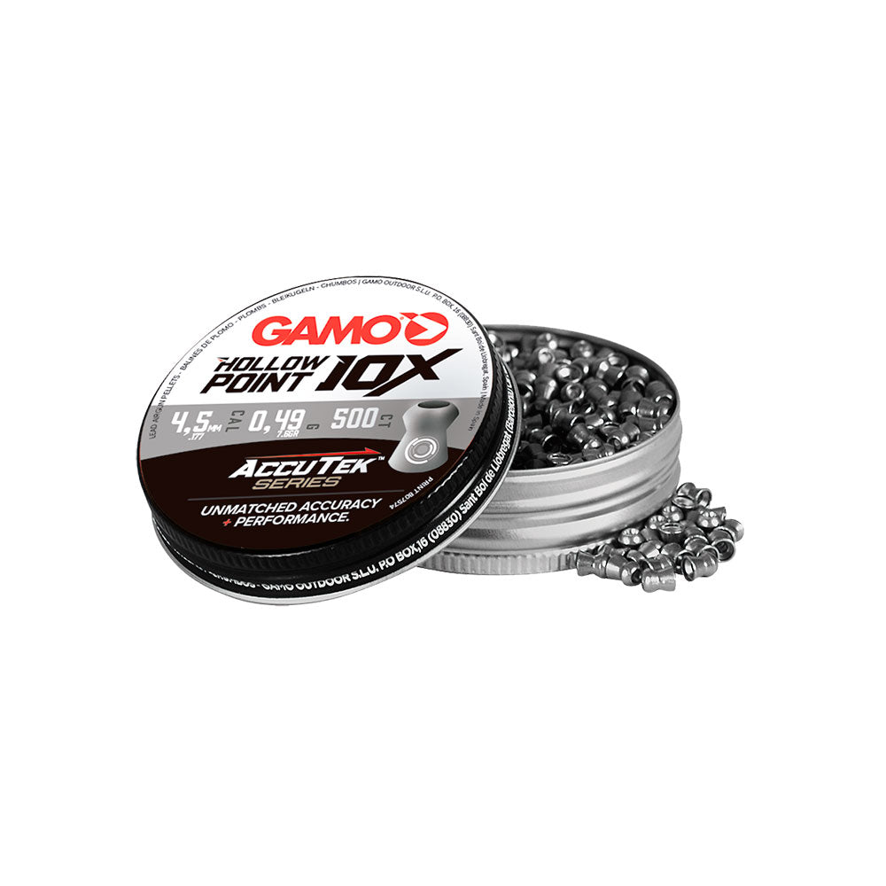 BALINES GAMO HOLLOW POINT ACCUTEK & Cal. 4.5mm