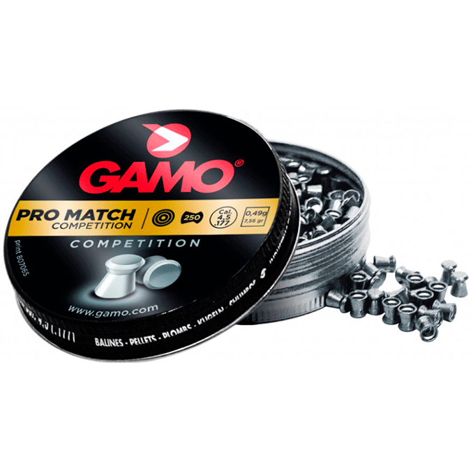 BALINES GAMO PRO-MATCH CAL. 4,5MM (500 ud) (2)