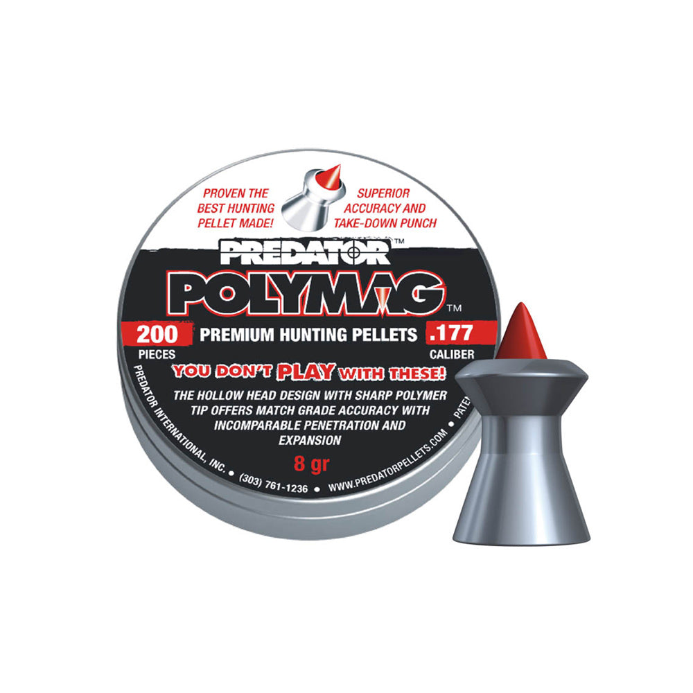 BALINES JSB PREDATOR POLYMAG CAL. 4,5MM (200 ud)