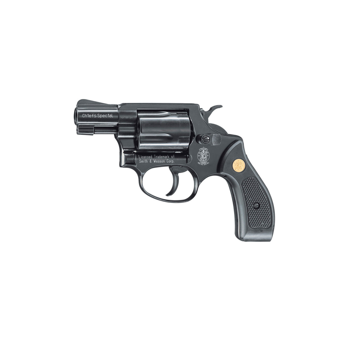 REVÓLVER FOGUEO S&W CHIEF SPECIAL PAVÓN & 9mm R.K
