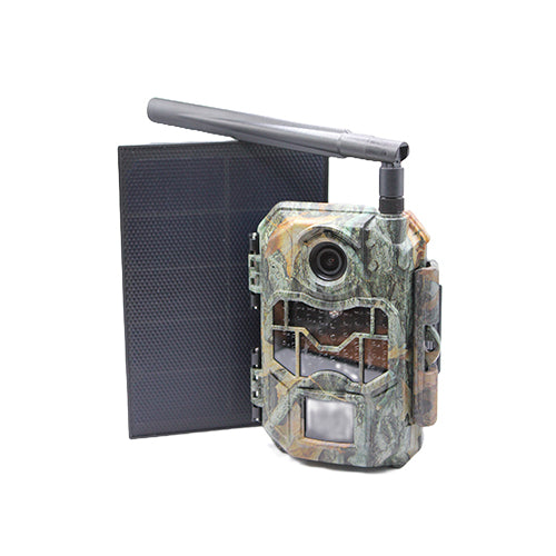 CÁMARA DE FOTOTRAMPEO IOCUS 4G CON PLACA SOLAR
