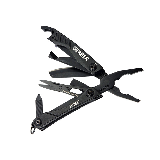 MULTI HERRAMIENTA GERBER DIME BLACK & Dime Black