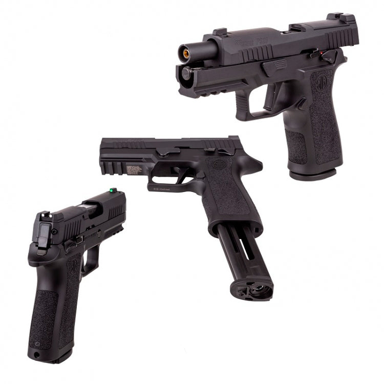 PISTOLA CO2 SIG SAUER P320 X-CARRY BLOWBACK NEGRA (2)