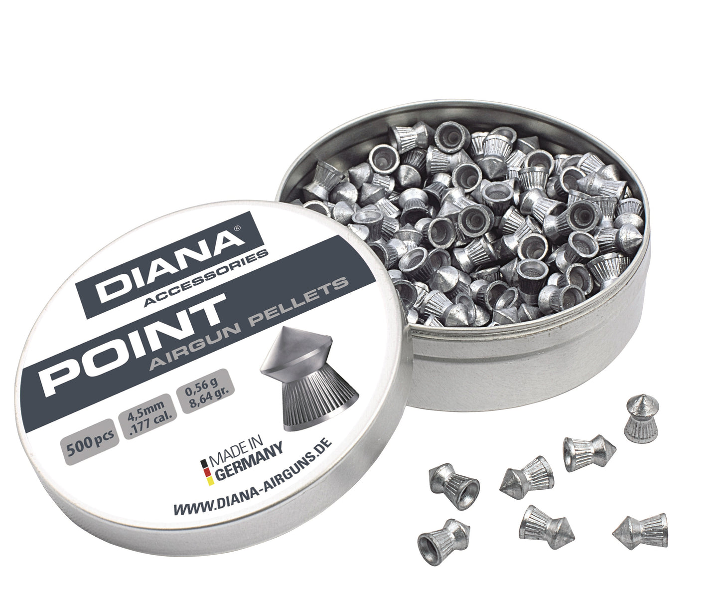 BALINES DIANA POINT 4,5 MM & 4,5 mm