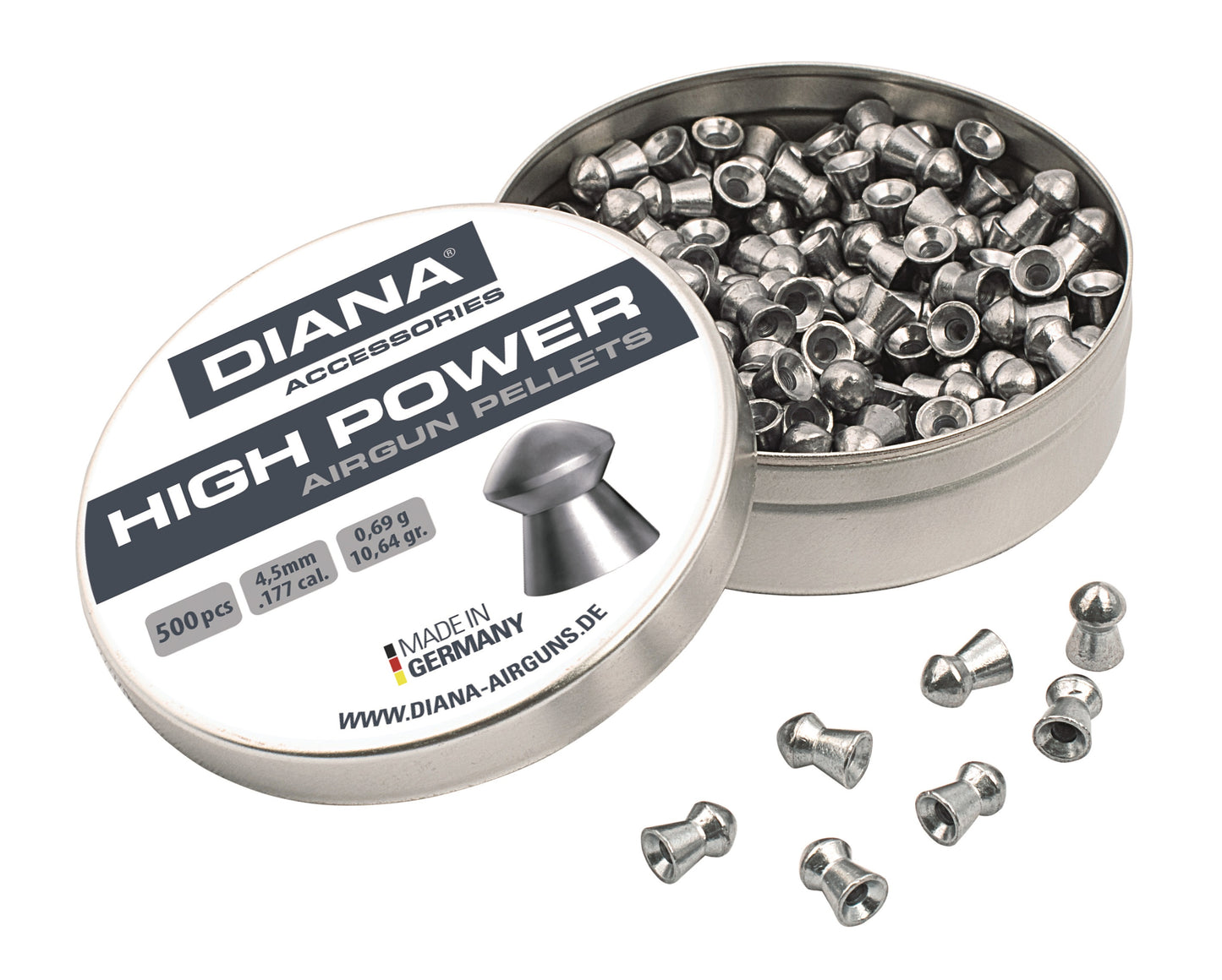 BALINES DIANA HIGH POWER 4,5 & Cal. 4.5mm