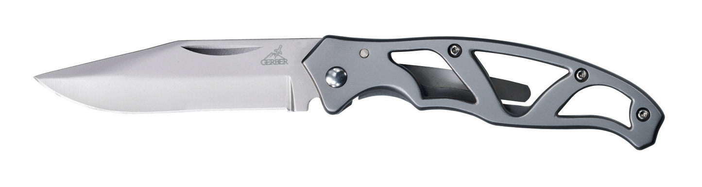 CUCHILLO PLEGABLE GERBER PARAFRAME MINI INOX LISO & Paraframe Mini Inox Liso