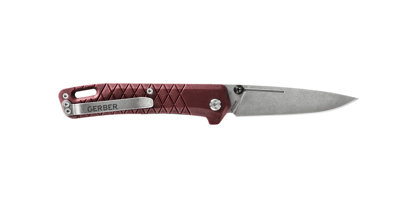 CUCHILLO PLEGABLE GERBER ZILCH RED & Zilch Red