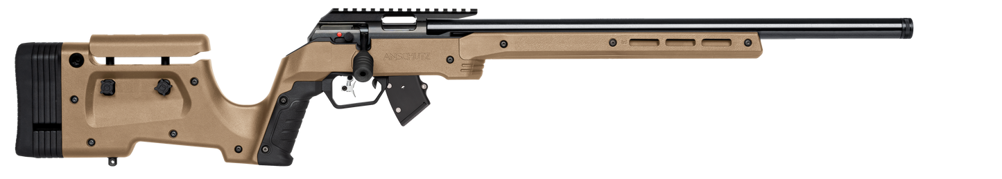 CARABINA ANSCHÜTZ APR LONG RANGE FDE & 22 L.R.