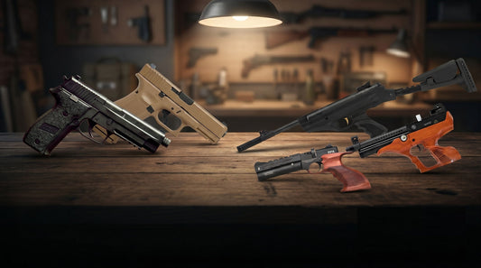 Pistolas de balines más potentes del mercado