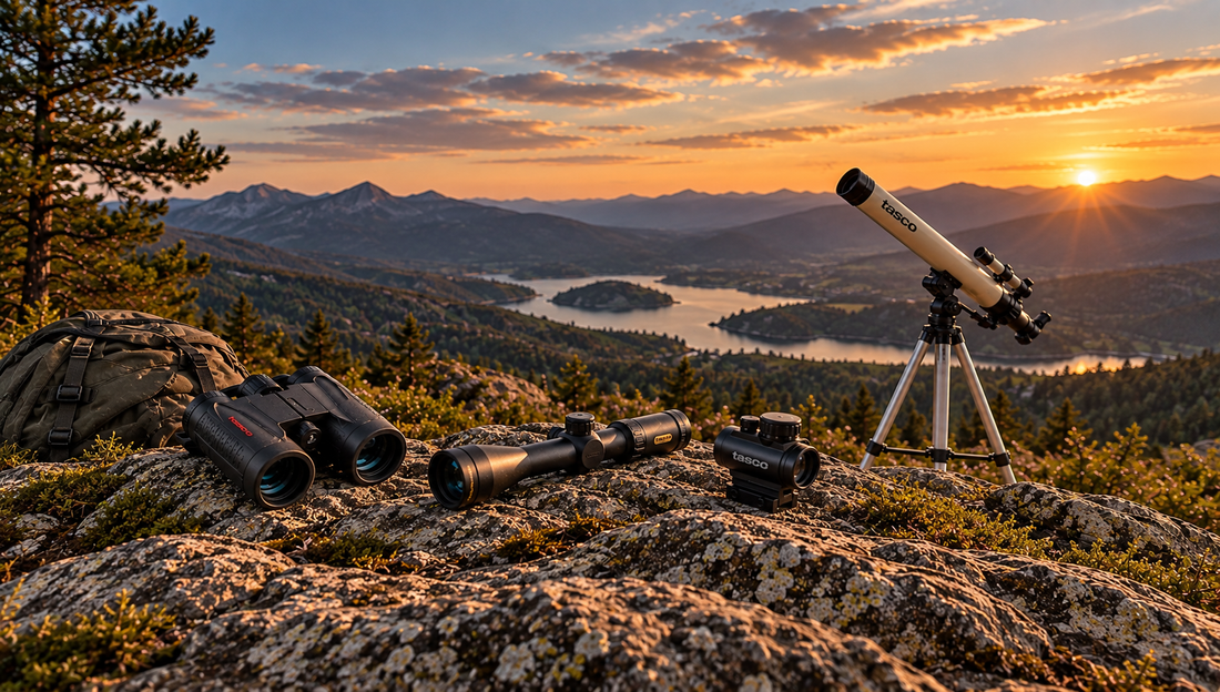 ¿Qué óptica Tasco elegir? Guía de visores, prismáticos y telescopios