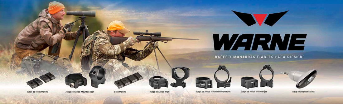 Guía definitiva de monturas y anillas para visores de caza