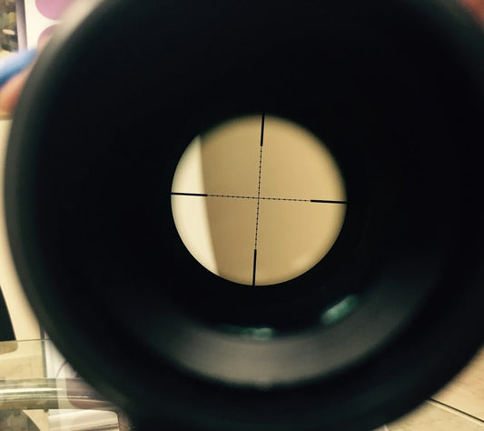 Retícula Mil Dot de un visor