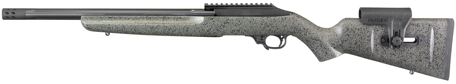 CARABINA SEMIAUTOMÁTICA RUGER 10/22 COMPETITION SPECKLED - 22 LR (6)