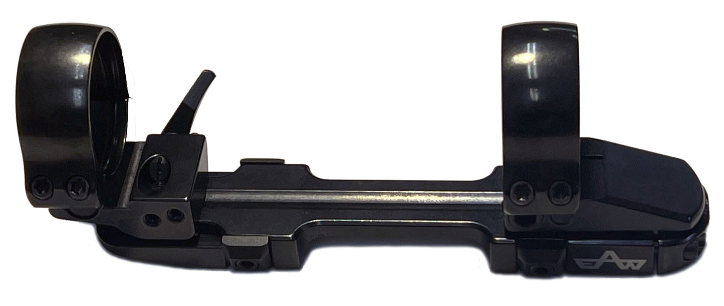 MONTURA APEL CARRIL FIJO CON PIES PIVOTANTES PARA MERKEL K5 - 30MM. BAJAS BH17 (3)