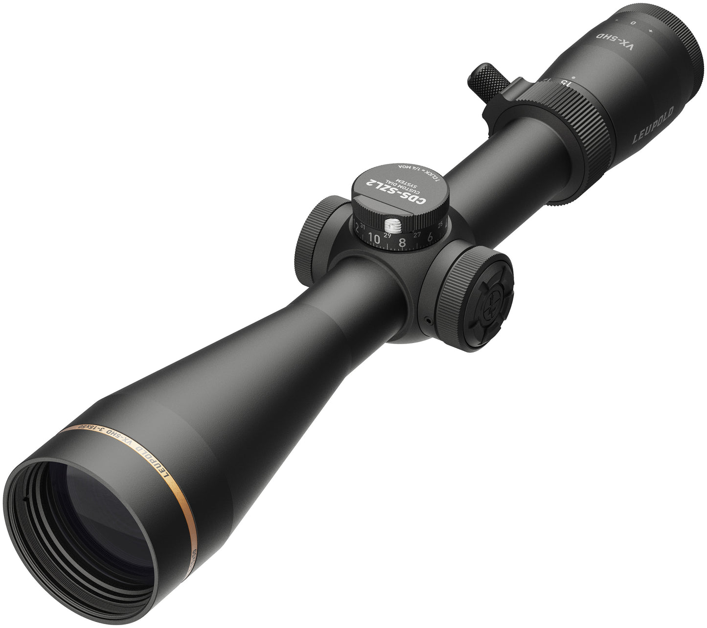 VISOR LEUPOLD VX-5HD GEN 2 & 3-15x50 CDS-SZL2 Side Focus FireDot Duplex ilum.