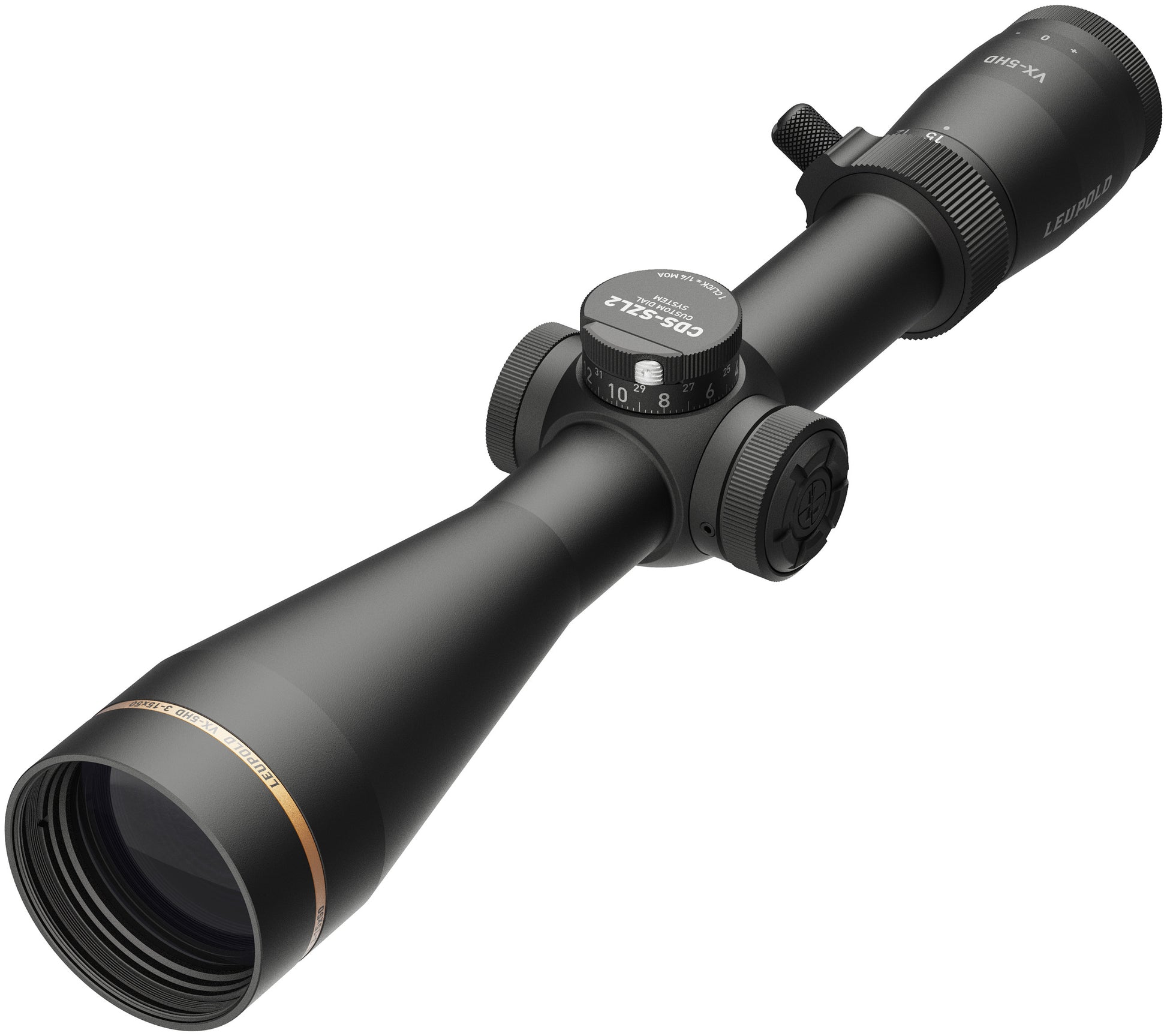 VISOR LEUPOLD VX-5HD GEN 2 & 3-15x50 CDS-SZL2 Side Focus FireDot Duplex ilum.
