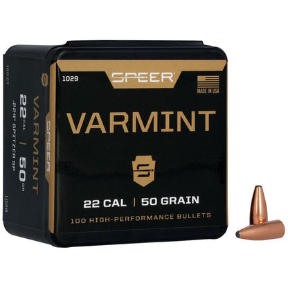 Puntas de bala SPEER Varmint SP - .224" - 50 grains & 50 grains